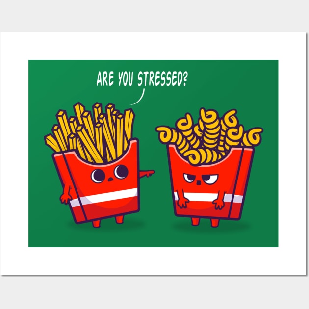 ARE YOU STRESSED? Wall Art by Zampe